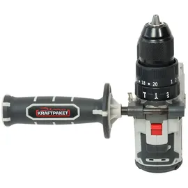 Dino Kraftpaket 18V-75Nm-23-720W 130231 Akku-Schlagbohrschrauber 18 V bürstenlos, ohne Akku, ohne Ladegerät