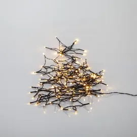 Star Trading Star LED-Lichterkette 'Akku', 160 warmwhite LED, - Schwarz
