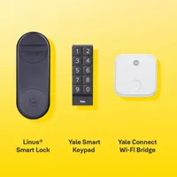 Yale Linus Smart Lock Schwarz