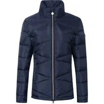 Covalliero Steppjacke Damen mit LED Leuchtstreifen dark navy HW 2022, Größe: XS