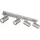 ETC Shop Deckenstrahler 4 Flammig 56 x 12 x 6 cm silber