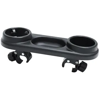 Kinderwagen-Snack-Tablett, Schwarz, Stabiler Snack-Becherhalter, Baby-Universal-Kinderwagen-Tablett für Kinder
