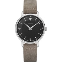 Junkers Therese Damen Analog Quarz Uhr Lederarmband Vintage schwarz 9.01.01.02