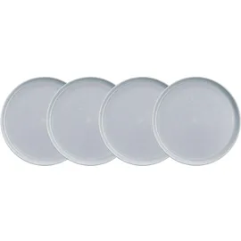 BUTLERS Frühstücksteller CASA NOVA 4er-Set in Grau | Gr.: onesize