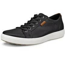 ECCO Herren Soft 7 Sneaker, Black, 46