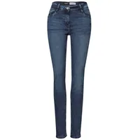 Cecil Jeans im Casual Fit, mid Blue wash, 28W