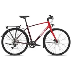 Trek FX 3 Disc Equipped 2023 | viper red/cobra blood fade | S | Fitnessbikes