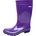 Gummistiefel in Übergrößen Hellgrün/Dunkelblau große Damenschuhe Lila