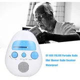 Mini-wasserdichtes Fm/am-duschradio Mit Batterien Für Das Badezimmer