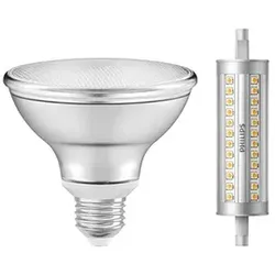 Leuchtmittel Dim. R7s + Par30 Dim. E27 für Tress Grande - GN