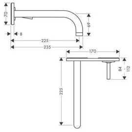 Axor Uno Einhandmischer (38115820)