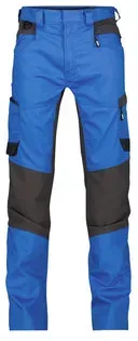Helix Arbeitshose mit Stretch, azurblau/anthrazit, Schrittlänge Standard, Größe 66 - azurblau/anthrazitgrau - 66