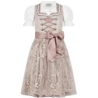 Nübler Kinderdirndl 3-teilig Stella in Taupe | Gr.: 116