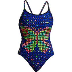 Funkita Diamond Back One Piece einteiliger Damen-Badeanzug M