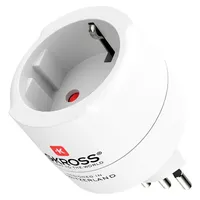 SKROSS 1.500272 Reiseadapter Country Adapter Europe to Siss+Italy+Brazil