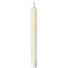Beliani LED Kerzen 6er Set 24 cm Cremeweiß