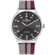 BEN SHERMAN Wb042er Uhr Grey / Grey / Black One Size