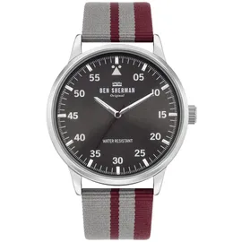 BEN SHERMAN Wb042er Uhr Grey / Grey / Black One Size
