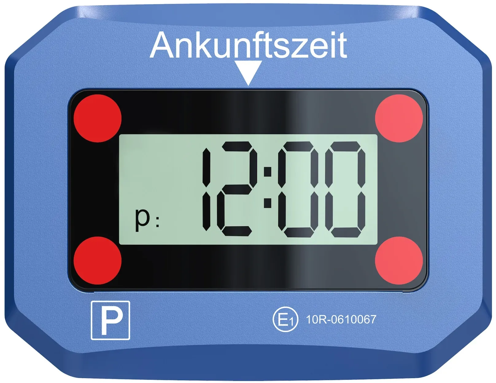 Miraval  Digitale elektronische Parkscheibe Parkuhr autmoatisch STVO KBA Zulassung