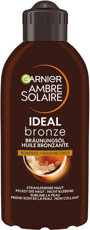 GARNIER Sonnenschutzöl Ambre Solaire Tiefbraun Bräunung braun