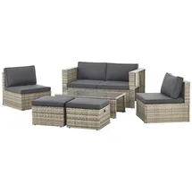 Juskys Salou Lounge-Set Grau