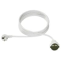 Bachmann Extension cable, Schutzkontakt 230V 4m weiss