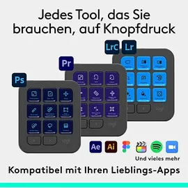 Logitech MX Creative Console Graphite