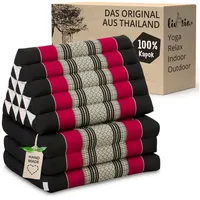 Livasia Thaikissen 3 Auflagen extrahoch - 185x55x8cm - Dreieckskissen