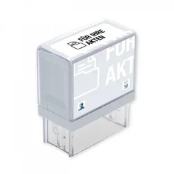 Office SF30 Lagertext Stempel mit Text "Für Ihre Akten" (ca. 47x13 mm)