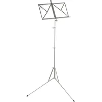 Wittner Notenpult 964a, höhenverstellbarer Notenständer mit großer Notenauflage, extra lang (110–175 cm), leicht und klappbar, 1,1 kg, Made in Germany