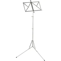 Wittner Notenpult 964a, höhenverstellbarer Notenständer mit großer Notenauflage, extra lang (110–175 cm), leicht und klappbar, 1,1 kg, Made in Germany
