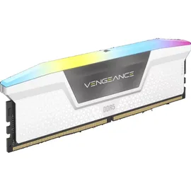 Corsair Vengeance RGB DDR5-5600 64GB Kit (2x32GB) CL40 Weiß CMH64GX5M2B5600C40W