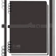 Veloflex Telefonbuch A5 schwarz