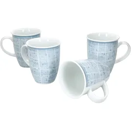 Ritzenhoff & Breker Kaffeetasse 0,25 l Hellblau 4 St.