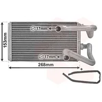 Van Wezel Wärmetauscher, Innenraumheizung *** IR PLUS *** 32006259