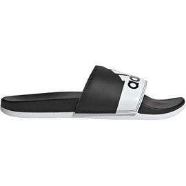 adidas Adilette Comfort Schlappen, Core Black/Ftwr White/Ftwr White, 42