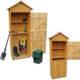 MuCoLa Geräteschrank 0,49 x 0,79 x 1,9 m natur