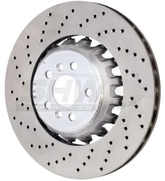 SHW PERFORMANCE Bremsscheibe brl43507 Hinterachse links zweiteilig 380mm 28mm für BMW