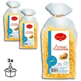 Lackmann Bandnudeln mit zwei Eiern - 3 x 500g