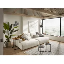 Musterring Loungesofa Lucia, Cord-Bezug, Breite 292 cm weiß