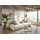Musterring Loungesofa Lucia, Cord-Bezug, Breite 292 cm weiß