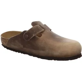 Birkenstock Boston Nubukleder geölt tabacco brown 40