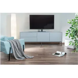 Hama TV-Standfuß 165 cm Schwarz Glas/Metall