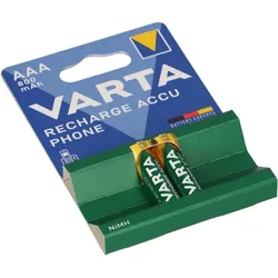 2x Akku AAA 1,2V 800mAh kompatibel Telefon AEG Eole 1425 1800B 1825