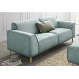 Andas 2,5-Sitzer »Janek Scandic Design, elegant und zeitlos« mit Federkern und Keder in scandinavischem Design grün