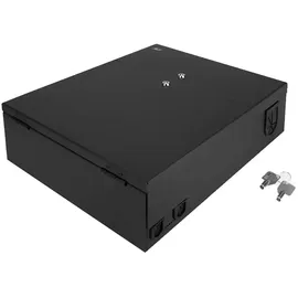 Act Lockable zone enclosure patch box 8 slots for fiber and copper (FA2035)
