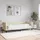 vidaXL Tagesbett Creme 80x200 cm Stoff