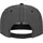 Flexfit Chambray-Suede Snapback Cap schwarz One Size