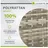 Juskys Yoro Polyrattan Gartentisch rund Ø 80 cm Grau