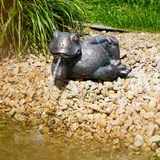 esotec Wasserspeier liegender Frosch Pepe